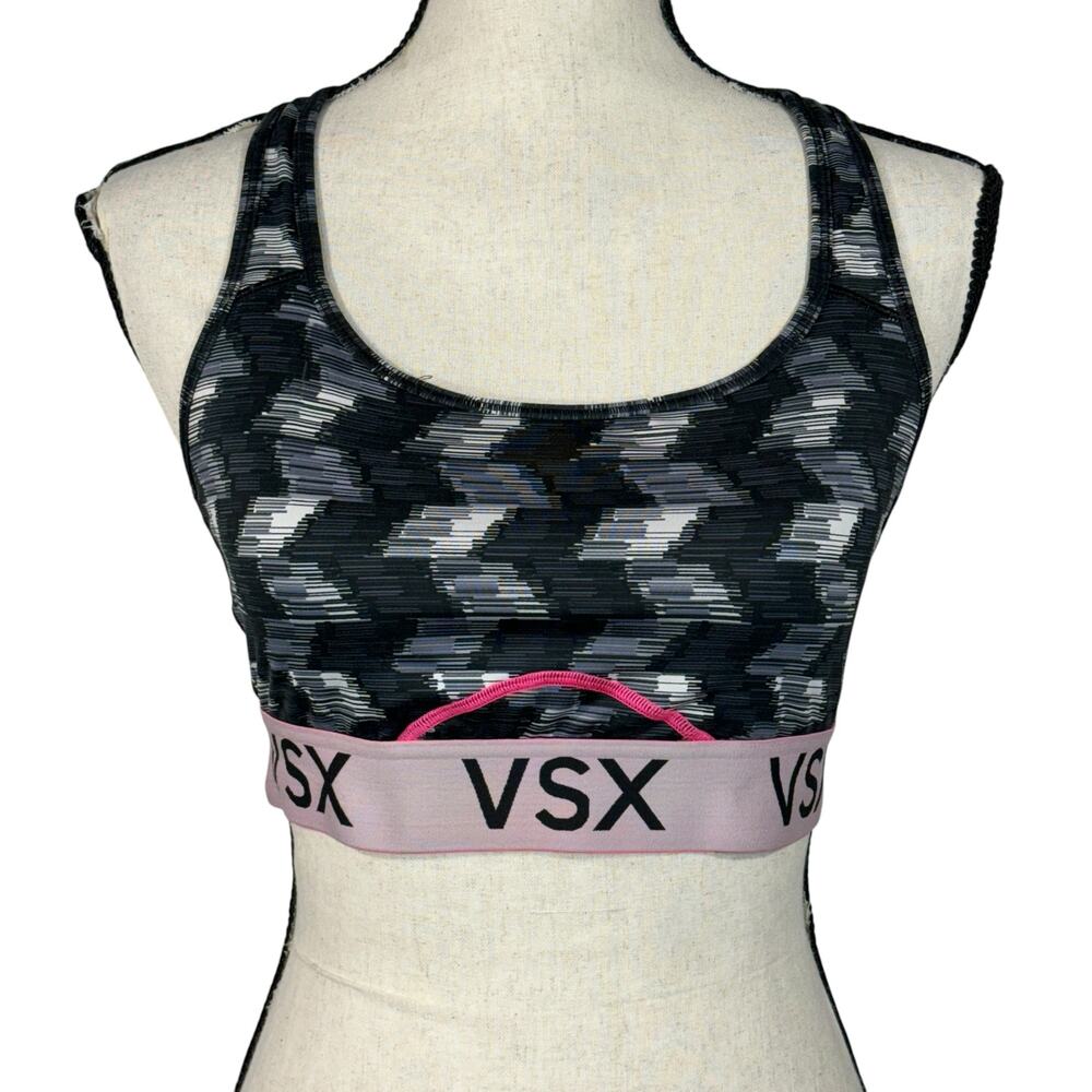 Victoria’s Secret VSX Sport Large Sports Racerback Bra Lightly Lined Stretch